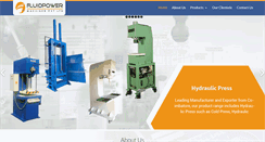 Desktop Screenshot of fluidpowerindia.com